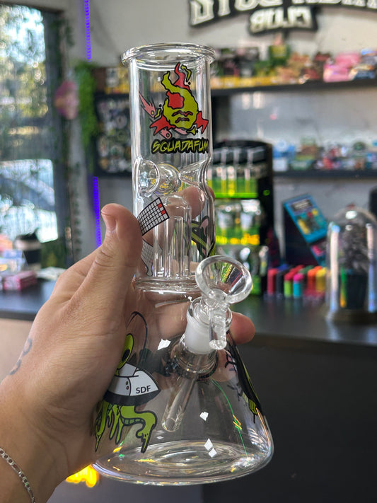 Bong SQUADFUM de Vidro