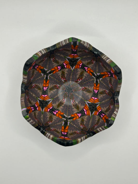 Cuia Artesanal Hexagonal Ball