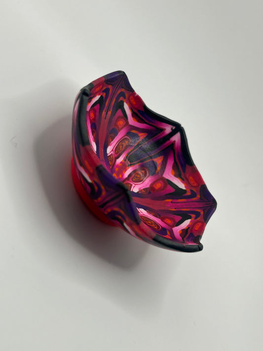 Cuia Artesanal Red Valvet v2