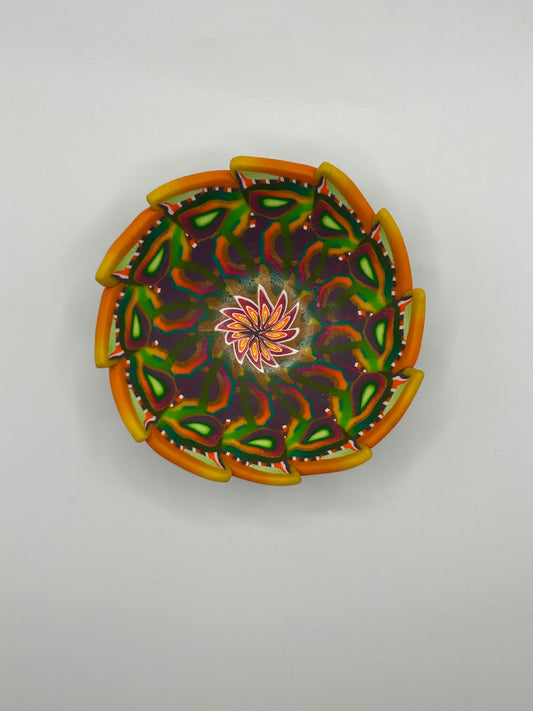 Cuia Artesanal Orange Dreams v2