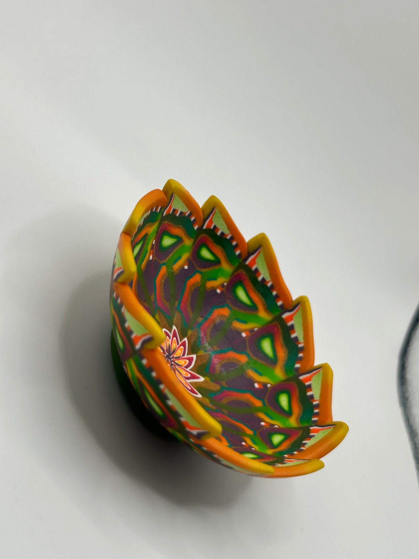 Cuia Artesanal Orange Dreams v2