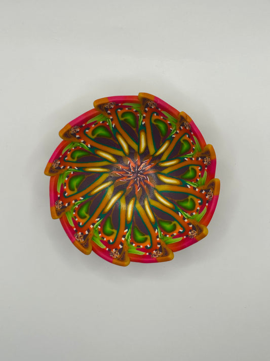 Cuia Artesanal Orange Punch